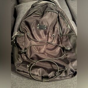 BearPaw Black Backpack with Durable Design